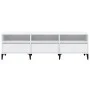 Mueble de TV madera contrachapada blanco 150x30x44,5 cm de vidaXL, Muebles TV - Ref: Foro24-831917, Precio: 78,84 €, Descuent...