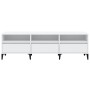 Weißer TV-Schrank aus Sperrholz, 150 x 30 x 44,5 cm von vidaXL, TV-Möbel - Ref: Foro24-831917, Preis: 78,84 €, Rabatt: %