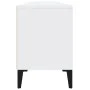 Mueble de TV madera contrachapada blanco 150x30x44,5 cm de vidaXL, Muebles TV - Ref: Foro24-831917, Precio: 78,84 €, Descuent...