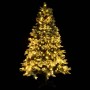 Weihnachtsbaum mit LED und Tannenzapfen aus grünem PVC und PE 225 cm von vidaXL, Weihnachtsbäume - Ref: Foro24-344298, Preis:...