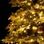 Christmas tree with LED and pine cones green PVC and PE 225 cm by vidaXL, Christmas trees - Ref: Foro24-344298, Price: 194,77...
