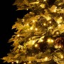 Weihnachtsbaum mit LED und Tannenzapfen aus grünem PVC und PE 225 cm von vidaXL, Weihnachtsbäume - Ref: Foro24-344298, Preis:...