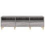 TV-Schrank aus grauem Sonoma-Sperrholz, 150 x 30 x 44,5 cm von vidaXL, TV-Möbel - Ref: Foro24-831915, Preis: 75,81 €, Rabatt: %