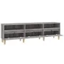 Mueble para TV madera contrachapada gris Sonoma 150x30x44,5 cm de vidaXL, Muebles TV - Ref: Foro24-831915, Precio: 74,87 €, D...