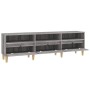TV-Schrank aus grauem Sonoma-Sperrholz, 150 x 30 x 44,5 cm von vidaXL, TV-Möbel - Ref: Foro24-831915, Preis: 75,81 €, Rabatt: %