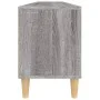 Mueble para TV madera contrachapada gris Sonoma 150x30x44,5 cm de vidaXL, Muebles TV - Ref: Foro24-831915, Precio: 74,87 €, D...