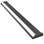 Duschwandregal aus schwarzem Aluminium, 115 cm von vidaXL, Badezimmerzubehör - Ref: Foro24-153618, Preis: 61,13 €, Rabatt: %