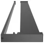 Duschwandregal aus schwarzem Aluminium, 115 cm von vidaXL, Badezimmerzubehör - Ref: Foro24-153618, Preis: 61,13 €, Rabatt: %