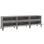 Mueble para TV madera contrachapada gris Sonoma 150x30x44,5 cm de vidaXL, Muebles TV - Ref: Foro24-831923, Precio: 119,64 €