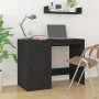Schwarzer Sperrholzschreibtisch 100x49x75 cm von vidaXL, Schreibtische - Ref: Foro24-816785, Preis: 87,47 €, Rabatt: %