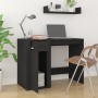 Schwarzer Sperrholzschreibtisch 100x49x75 cm von vidaXL, Schreibtische - Ref: Foro24-816785, Preis: 90,36 €, Rabatt: %