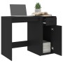 Schwarzer Sperrholzschreibtisch 100x49x75 cm von vidaXL, Schreibtische - Ref: Foro24-816785, Preis: 90,36 €, Rabatt: %