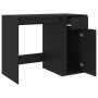 Schwarzer Sperrholzschreibtisch 100x49x75 cm von vidaXL, Schreibtische - Ref: Foro24-816785, Preis: 90,36 €, Rabatt: %