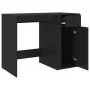 Schwarzer Sperrholzschreibtisch 100x49x75 cm von vidaXL, Schreibtische - Ref: Foro24-816785, Preis: 87,47 €, Rabatt: %