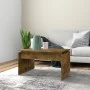 Mesa de centro madera contrachapada roble ahumado 68x50x38 cm de vidaXL, Mesas de centro - Ref: Foro24-825840, Precio: 38,09 ...