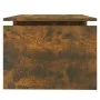 Mesa de centro madera contrachapada roble ahumado 68x50x38 cm de vidaXL, Mesas de centro - Ref: Foro24-825840, Precio: 38,09 ...