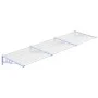 Gray and transparent polycarbonate door canopy 297.5x90cm by vidaXL, Awnings - Ref: Foro24-153694, Price: 98,36 €, Discount: %