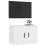 Weißes TV-Wandmöbel 57x34,5x40 cm von vidaXL, TV-Möbel - Ref: Foro24-816616, Preis: 35,78 €, Rabatt: %