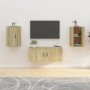 Wand-TV-Möbel 2 Stück Sonoma Eiche 40x34,5x60 cm von vidaXL, TV-Möbel - Ref: Foro24-816663, Preis: 65,04 €, Rabatt: %
