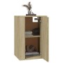 Wand-TV-Möbel 2 Stück Sonoma Eiche 40x34,5x60 cm von vidaXL, TV-Möbel - Ref: Foro24-816663, Preis: 65,04 €, Rabatt: %