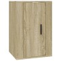 Wand-TV-Möbel 2 Stück Sonoma Eiche 40x34,5x60 cm von vidaXL, TV-Möbel - Ref: Foro24-816663, Preis: 65,04 €, Rabatt: %