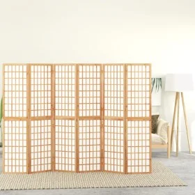 Folding screen with 6 Japanese style panels 240x170 cm by vidaXL, Room dividers - Ref: Foro24-352086, Price: 194,02 €, Discou...