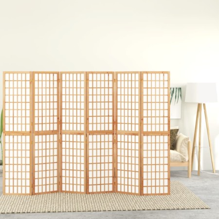 Folding screen with 6 Japanese style panels 240x170 cm by vidaXL, Room dividers - Ref: Foro24-352086, Price: 197,35 €, Discou...