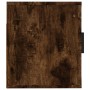 Mueble para TV de pared roble ahumado 57x34,5x40 cm de vidaXL, Muebles TV - Ref: Foro24-816621, Precio: 35,36 €, Descuento: %