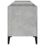 Sperrholz Scheibenmöbel Beton grau 121x38x48 cm von vidaXL, CD- und DVD-Speicher - Ref: Foro24-831937, Preis: 67,81 €, Rabatt: %