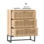 Sperrholz-Sideboard 60x30x75 cm von vidaXL, Schließfächer und Lagerschränke - Ref: Foro24-352114, Preis: 137,19 €, Rabatt: %