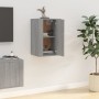 Sonoma grauer Wand-TV-Ständer 40x34,5x60 cm von vidaXL, TV-Möbel - Ref: Foro24-816668, Preis: 36,91 €, Rabatt: %
