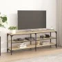 TV-Schrank aus Sonoma-Eichensperrholz, 140 x 30 x 50 cm von vidaXL, TV-Möbel - Ref: Foro24-826745, Preis: 57,10 €, Rabatt: %
