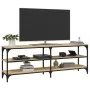 TV-Schrank aus Sonoma-Eichensperrholz, 140 x 30 x 50 cm von vidaXL, TV-Möbel - Ref: Foro24-826745, Preis: 57,10 €, Rabatt: %