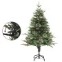 Christmas tree with LED and pine cones green PVC and PE 120 cm by vidaXL, Christmas trees - Ref: Foro24-344287, Price: 81,47 ...