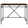 Schreibtisch aus Eisen, Raucheichensperrholz, 100 x 50 x 75 cm von vidaXL, Schreibtische - Ref: Foro24-826721, Preis: 95,12 €...