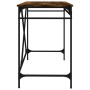 Iron desk smoke oak plywood 100x50x75 cm by vidaXL, Desks - Ref: Foro24-826721, Price: 95,12 €, Discount: %