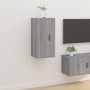 TV-Wandschrank in Sonoma-Grau, 40 x 34,5 x 80 cm von vidaXL, TV-Möbel - Ref: Foro24-816678, Preis: 40,72 €, Rabatt: %