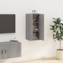 TV-Wandschrank in Sonoma-Grau, 40 x 34,5 x 80 cm von vidaXL, TV-Möbel - Ref: Foro24-816678, Preis: 40,72 €, Rabatt: %
