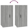 TV-Wandschrank in Sonoma-Grau, 40 x 34,5 x 80 cm von vidaXL, TV-Möbel - Ref: Foro24-816678, Preis: 40,72 €, Rabatt: %