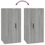 TV-Wandschrank in Sonoma-Grau, 40 x 34,5 x 80 cm von vidaXL, TV-Möbel - Ref: Foro24-816678, Preis: 40,38 €, Rabatt: %