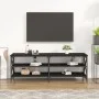 TV-Möbel aus schwarzem Sperrholz 140x40x50 cm von vidaXL, TV-Möbel - Ref: Foro24-826724, Preis: 78,59 €, Rabatt: %