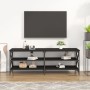 TV-Möbel aus schwarzem Sperrholz 140x40x50 cm von vidaXL, TV-Möbel - Ref: Foro24-826724, Preis: 79,53 €, Rabatt: %