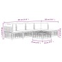 Gartenmöbel-Set 6-teilig anthrazitfarbene Kissen PE-Rattan von vidaXL, Outdoor-Sofas - Ref: Foro24-3186744, Preis: 459,70 €, ...