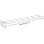 Black aluminum shower wall shelf 100 cm by vidaXL, Bathroom accessories - Ref: Foro24-153617, Price: 58,18 €, Discount: %