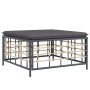 Gartenmöbel-Set 6-teilig anthrazitfarbene Kissen PE-Rattan von vidaXL, Outdoor-Sofas - Ref: Foro24-3186745, Preis: 459,41 €, ...