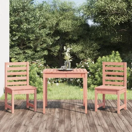 Gartentisch und Stühle 3 Stück Massivholz Douglasie von vidaXL, Gartensets - Ref: Foro24-3154676, Preis: 165,70 €, Rabatt: %