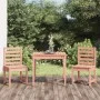Garden table and chairs 3 pieces solid wood Douglas by vidaXL, Garden sets - Ref: Foro24-3154676, Price: 165,95 €, Discount: %
