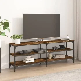 TV-Schrank aus geräuchertem Eichensperrholz, 140 x 30 x 50 cm von vidaXL, TV-Möbel - Ref: Foro24-826746, Preis: 66,62 €, Raba...