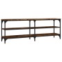 TV-Schrank aus geräuchertem Eichensperrholz, 140 x 30 x 50 cm von vidaXL, TV-Möbel - Ref: Foro24-826746, Preis: 67,70 €, Raba...
