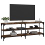 TV-Schrank aus geräuchertem Eichensperrholz, 140 x 30 x 50 cm von vidaXL, TV-Möbel - Ref: Foro24-826746, Preis: 67,70 €, Raba...